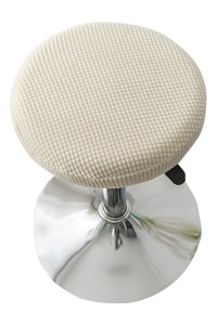 Manufacture of chair covers for round stools Design of solid color chair covers for beauty salons Specialty shop for elastic chair covers 27-35 36-45 SKSC019 detail view-1